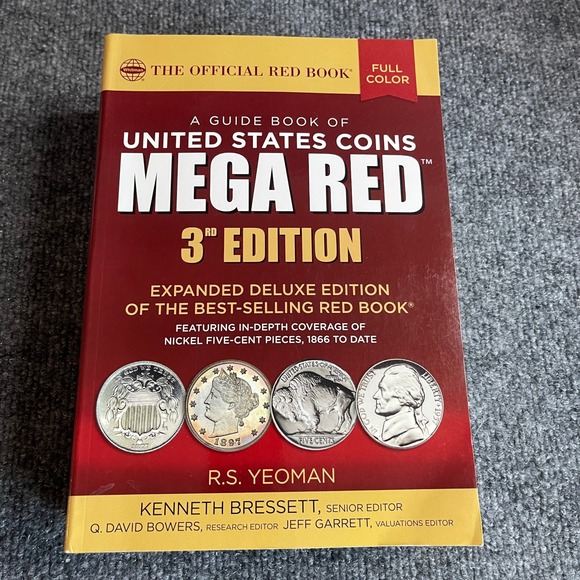 Whitman Publishing Other - Whitman Guide Book of US Coins Mega Red 3rd Edition Yeoman Bressett 2017